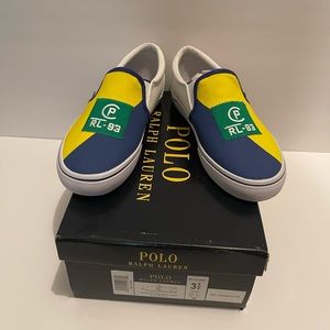 Brand new grade school slip on Vans